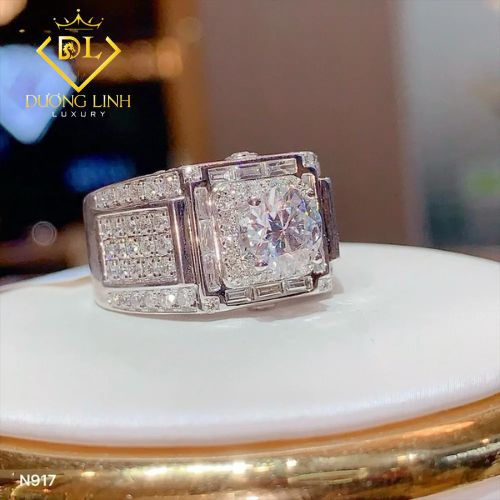Nhẫn Nam Kim Cương – N917